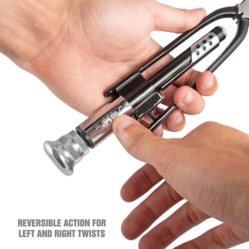 OEMTOOLS 22662 9 Inch Reversible Wire Twister Pliers with Steel Wire, Left and Right Twists, Aviation Pliers, Automotive Wire Tools, Pliers for Mechanics - Image 2